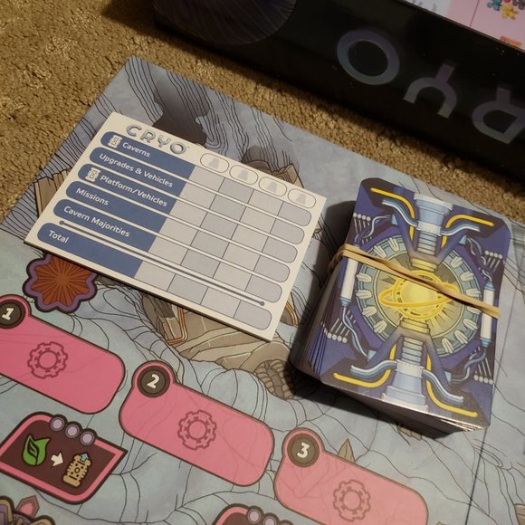 Z-Man Games Cryo Board Game 1-4 Players Age 13+ Complete Space Simulation Family - Picture 4 of 12